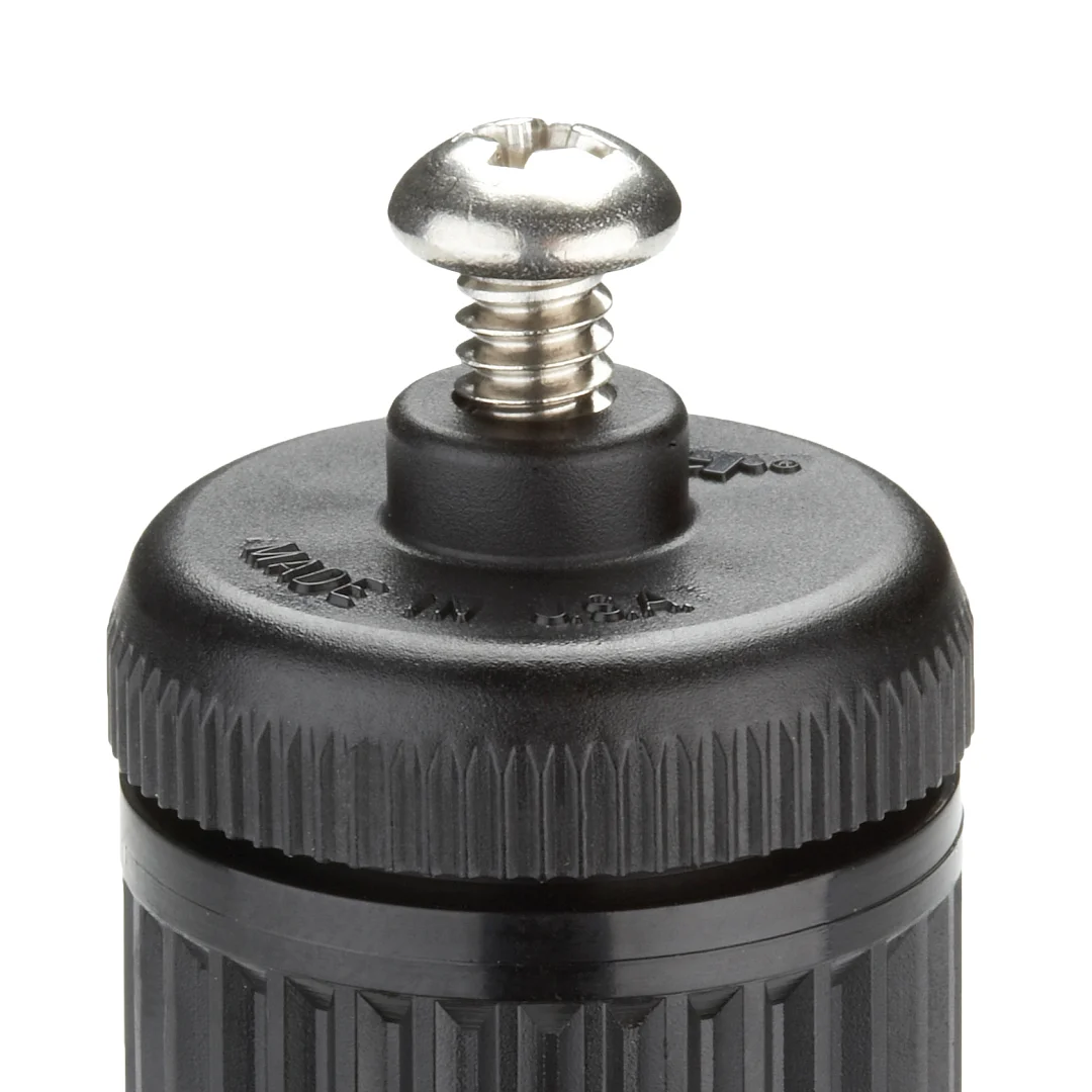 Adjustable Flood Bubbler Nozzle, pressure-compensating, flood pattern, 7.6 l/min maximum flow, ½" thread - Image 1