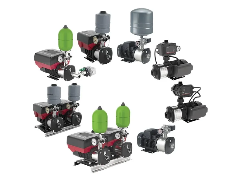 Grundfos CMB / CMBE Quiet Horizontal Multistage Booster Pump - Image 1