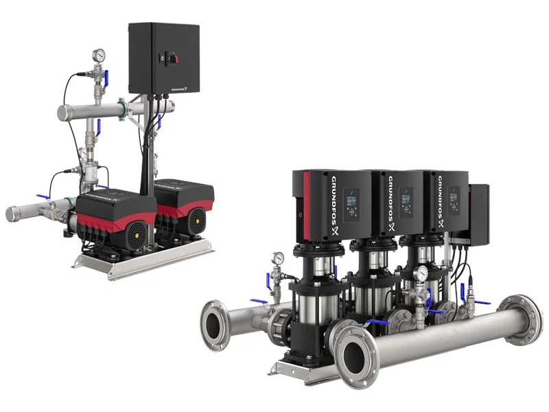 Grundfos Hydro Multi-E Variable-Speed Packaged Booster System - Image 1