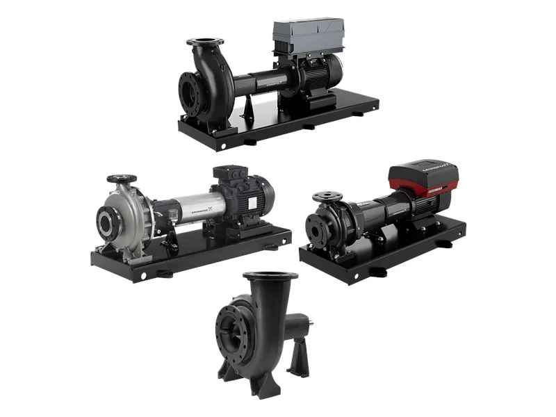 Grundfos NK / NKE Long-Coupled End-Suction Pumps - Image 1