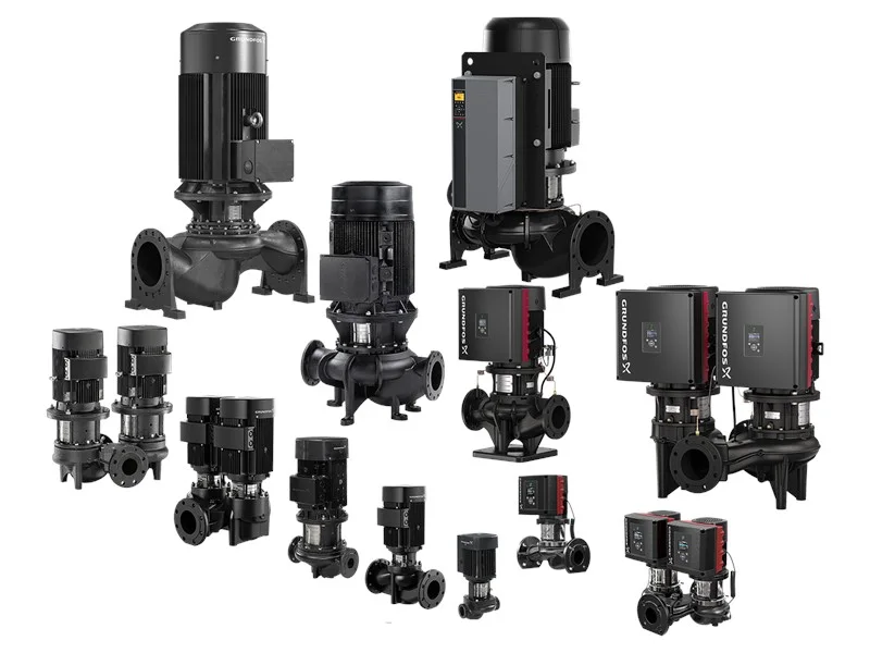 Grundfos TP / TPE Vertical In-Line Circulation Pumps - Image 1