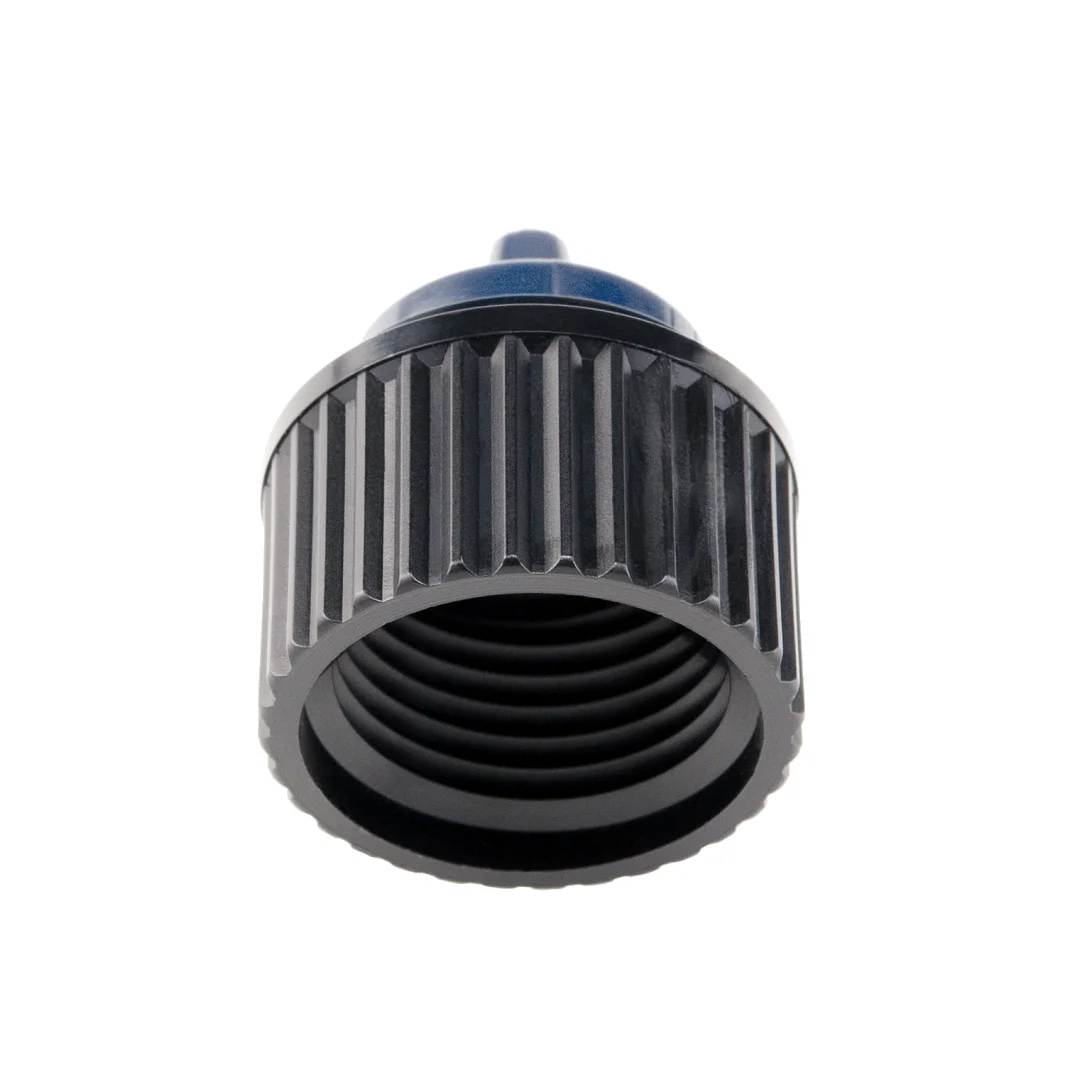 Point-Source Emitter, 2 l/hr, ½" female thread, blue, bag of 25 - Image 1