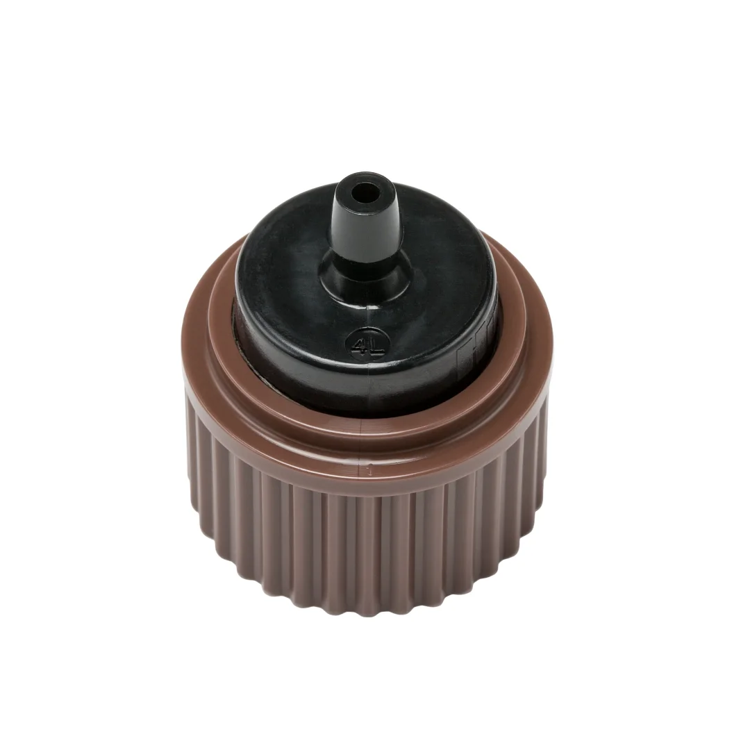 Point-Source Emitter, 4 l/hr, ½" female thread, black - Image 1