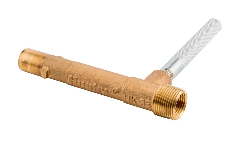 HK Quick Coupler Key, ¾" double lug inlet, combination ¾" male / ½" female outlet; compatible with HQ-3 and HQ-33 Valves plus HS-0 Hose Swivel - Image 1