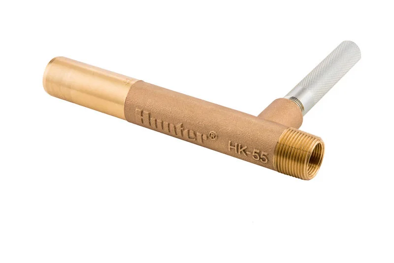 HK Quick Coupler Key, 1" (25 mm) single stainless lug inlet, combination 1" (25 mm) male / ¾" female outlet; compatible with HQ-44 Valves plus HS-1 and HS-2 Hose Swivels - Image 1