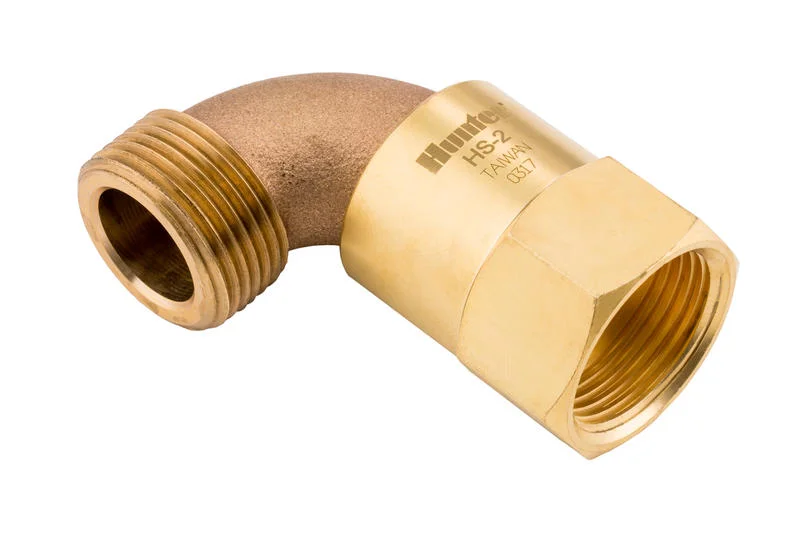 Hose Swivel, 1" (25 mm) NPT female inlet, 1" (25 mm) hose outlet; compatible with HK-44, HK-44A, and HK-55 Quick Coupler Keys - Image 1