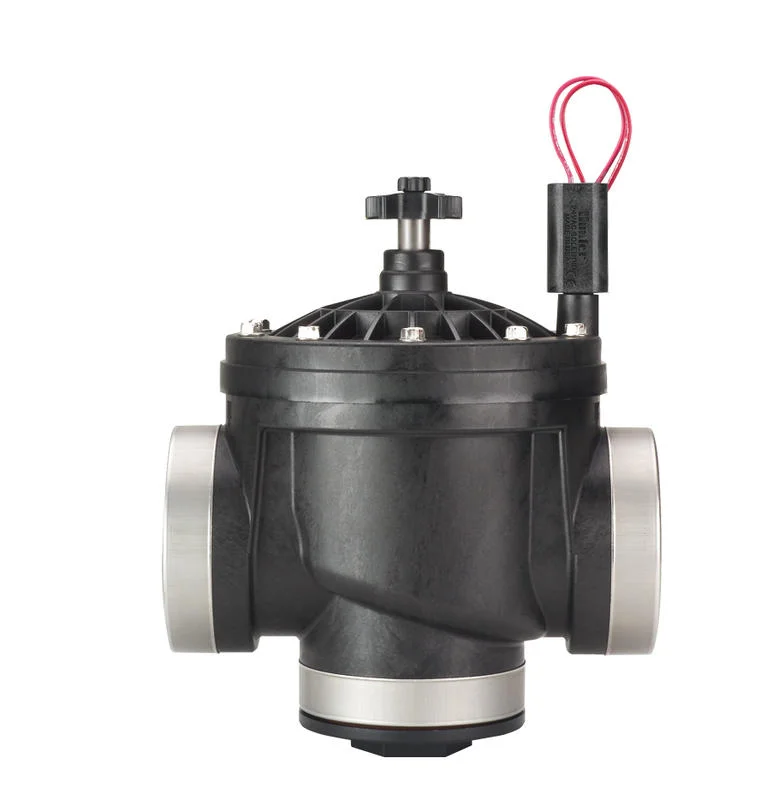 ICV Valve, 3" (80 mm) BSP glass-filled nylon globe / angle valve with flow control - Image 1