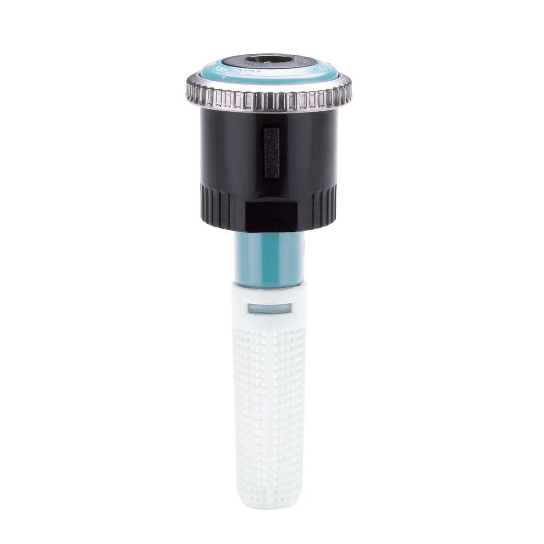 MP Rotator Nozzle, 10 mm/hr precipitation rate, 2.5 m to 4.5 m radius, 210° to 270° adjustable arc, female thread, light blue - Image 1