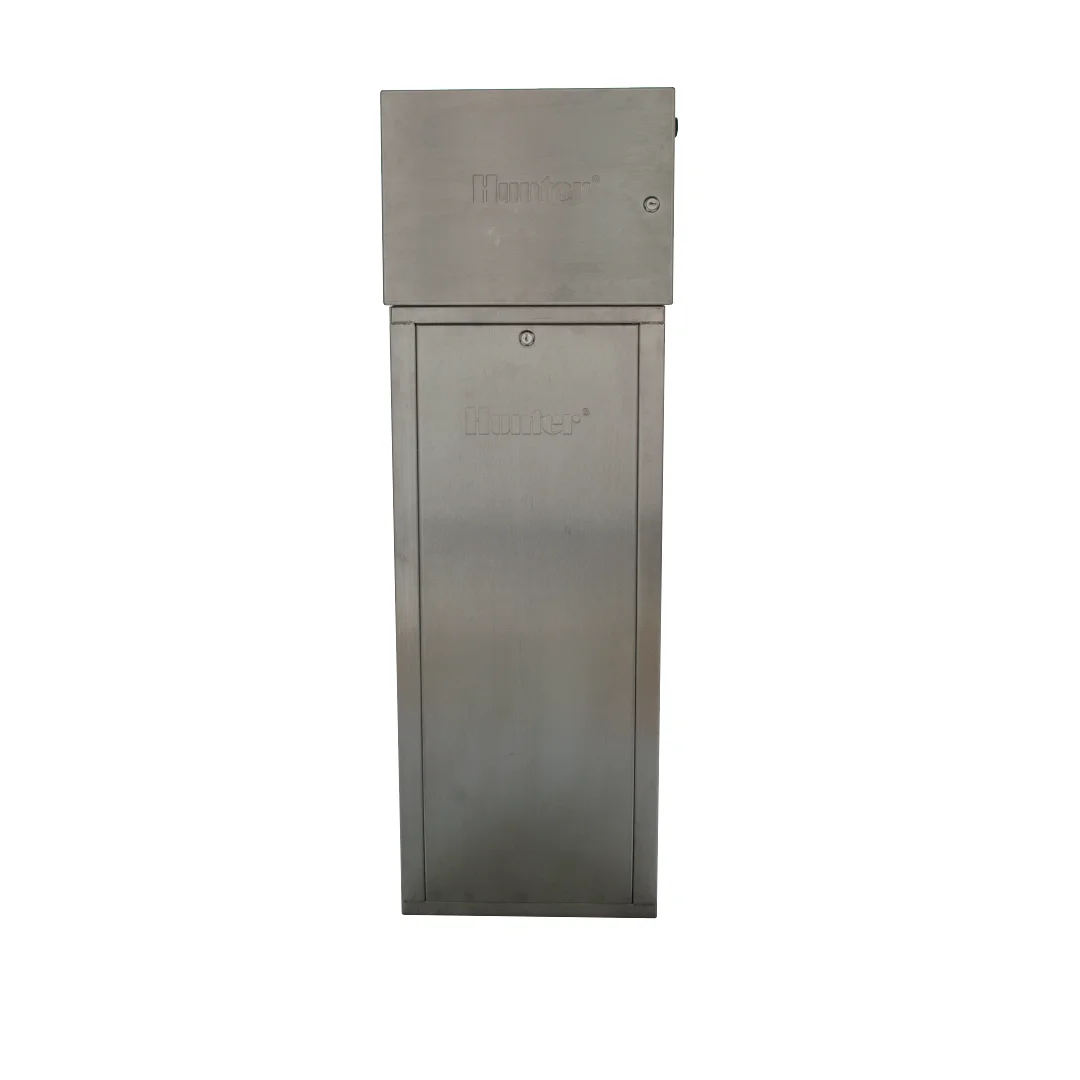 Stainless steel pedestal for use with matching stainless steel I-Core, ACC, and ACC2 Controllers - Image 1