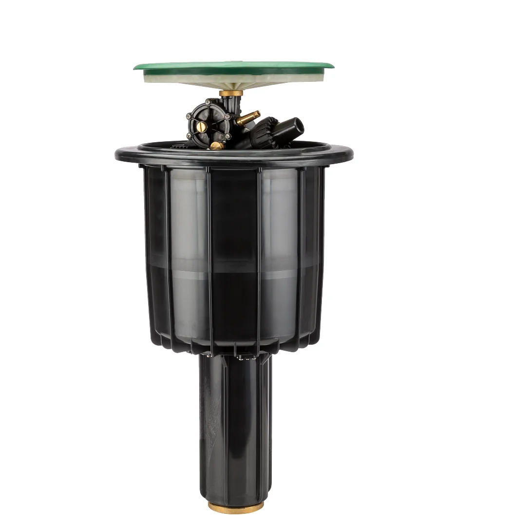 Synthetic turf rotor, 13 cm, adjustable from 40° to 360°, 2" (50 mm) BSP inlet, stainless steel riser, high-speed, Total-Top-Service Technology, with six nozzles included (16-26); for use with ST-1600-KIT - Image 1